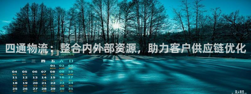旺财28游戏官网版：四通物流：整合内